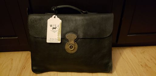 Will's leather bag