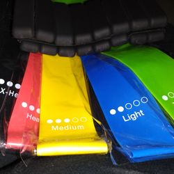 Ankle/Wrist Weights With Resistance Bands 