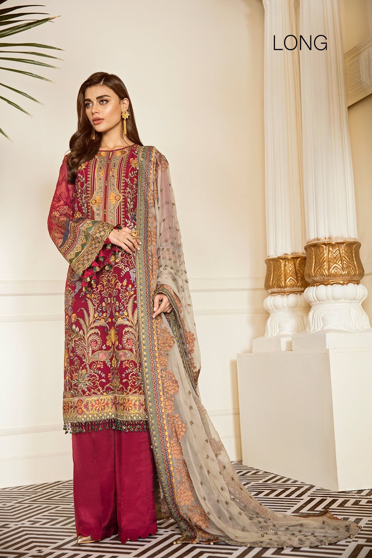 Baroque Pakistani Designer Outfit Shalwar Kameez Embroidered Fancy Formal Wedding Party Engagement eid Outfit