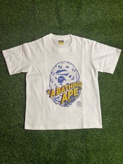 A Bathing Ape BAPE Graphic Tee White - Size S