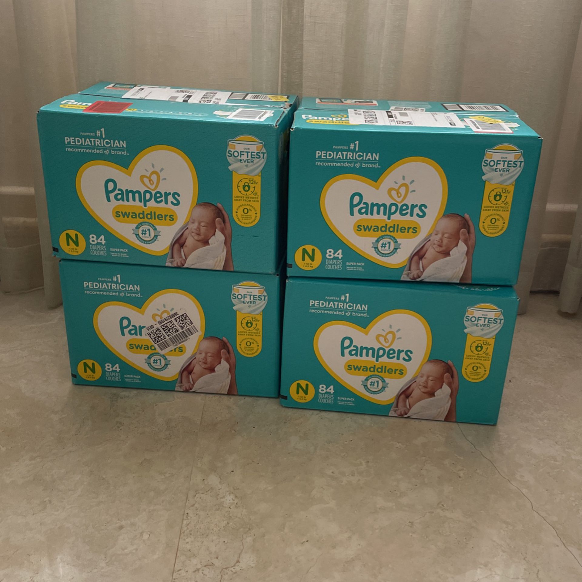Pampers Swaddlers Newborn New