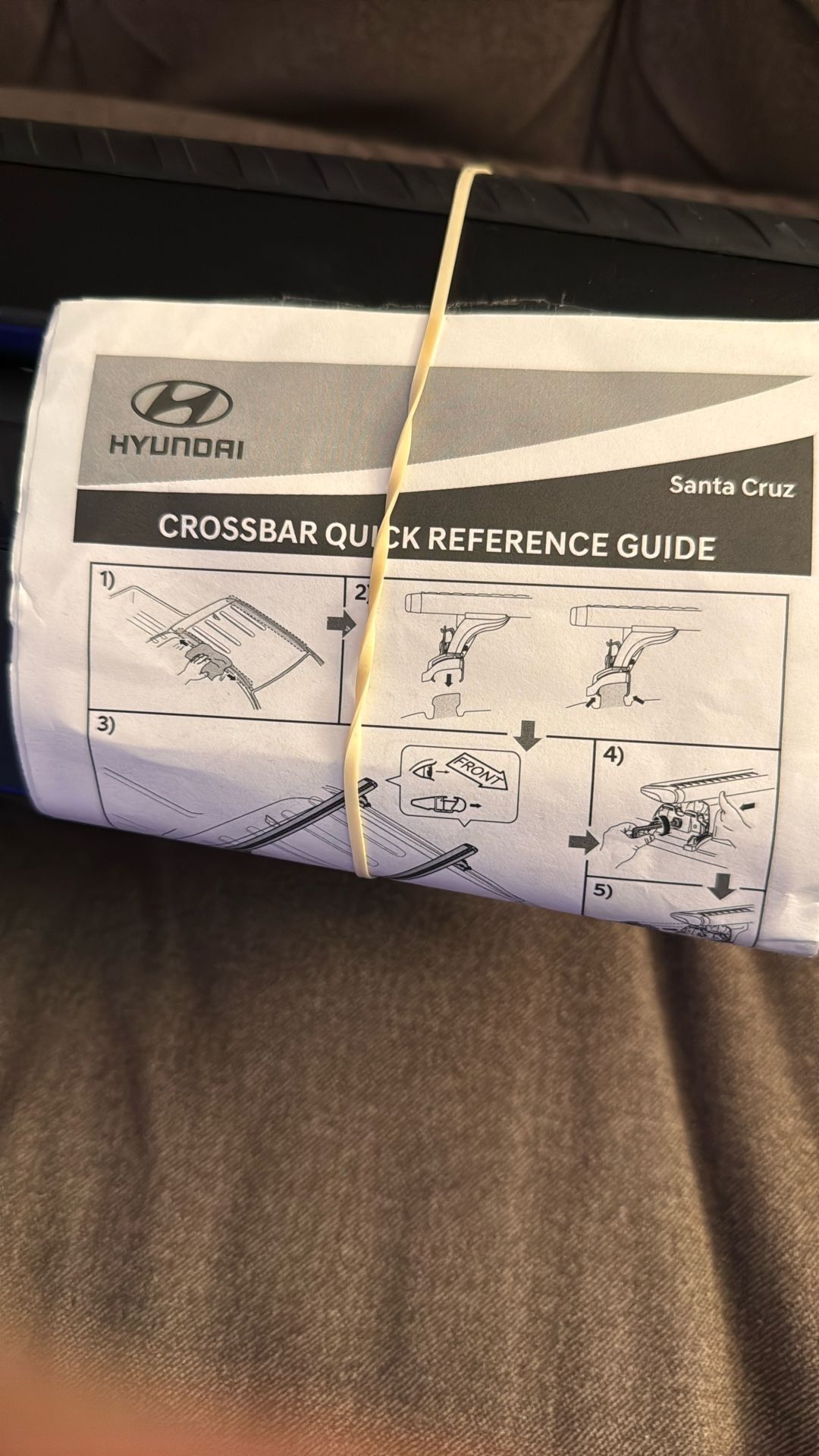 Hyundai Oem Crossbar For Santa Cruz 2022 To 2026