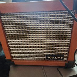 Dual-Powered Guitar Amp, Portable Electric Guitar Amplifier with 10W Speaker