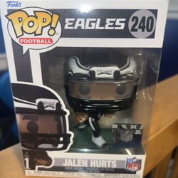 Jalen Hurts Pop Football Figure Collectible 
