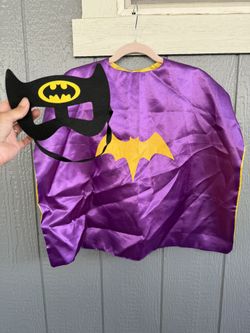 Batman Kids Costume Play Pretend Cape And Mask