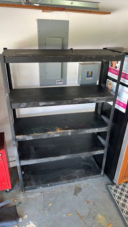 Sturdy Metal Utility Shelf