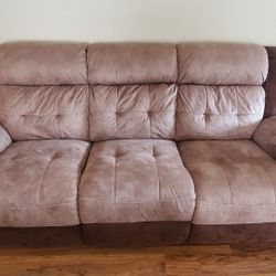 Manual Reclining Sofas and Loveseat (OBO)