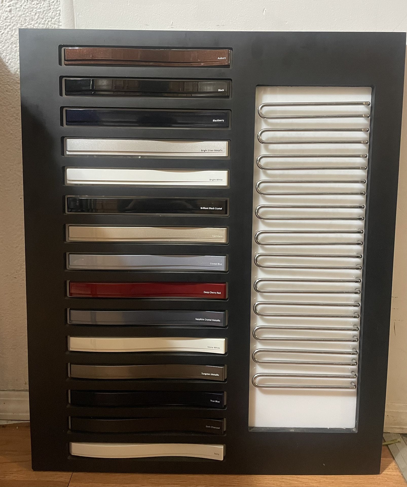 CDJR Color Chart Board