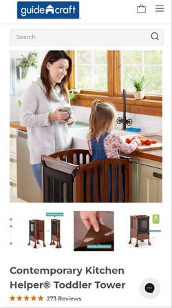 Guidecraft Kitchen Helper learning tower - new in box 