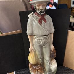 Vintage Jim Beam Hobo Porcelain Decanter 2nd Australian Convention 1979