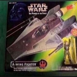 Star Wars A-Wing Fighter with action figure
