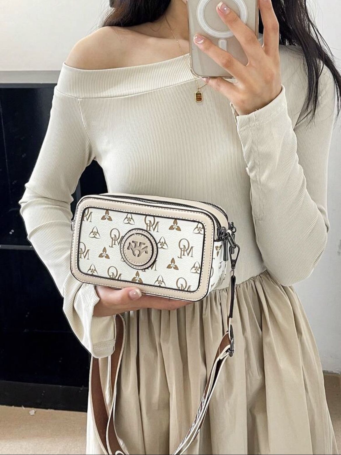 2024 New Fashion Women's Vintage Camera Bag, Versatile Casual Shoulder Crossbody Bag