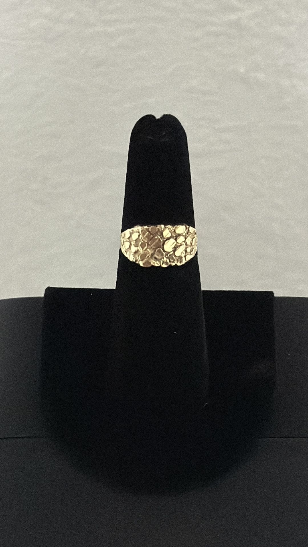 10k Nugget Ring
