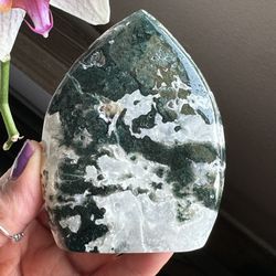 Moss Agate Freeform