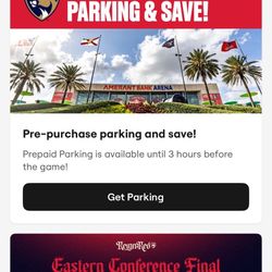 Two Tickets For Stanley Cup Final Game 3