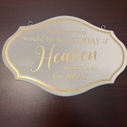Wedding Memory Sign 