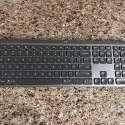 Logitech MX Keys - Gray with Slim USB Dongle