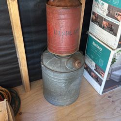 2 Antique Gas Cans