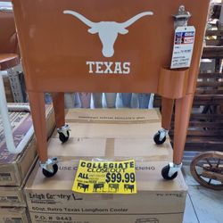 UT University Of Texas Longhorns Cooler