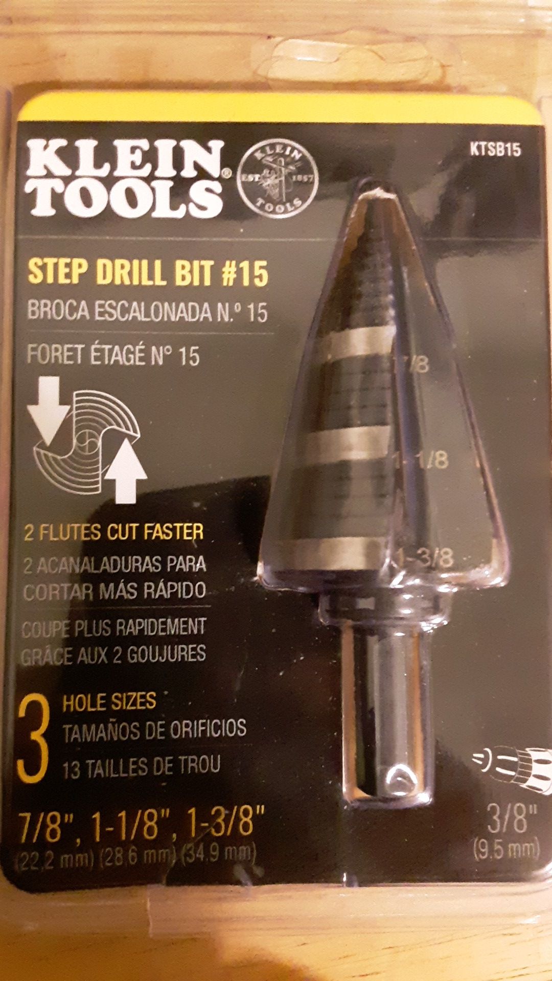 Kleins Step Drill Bit