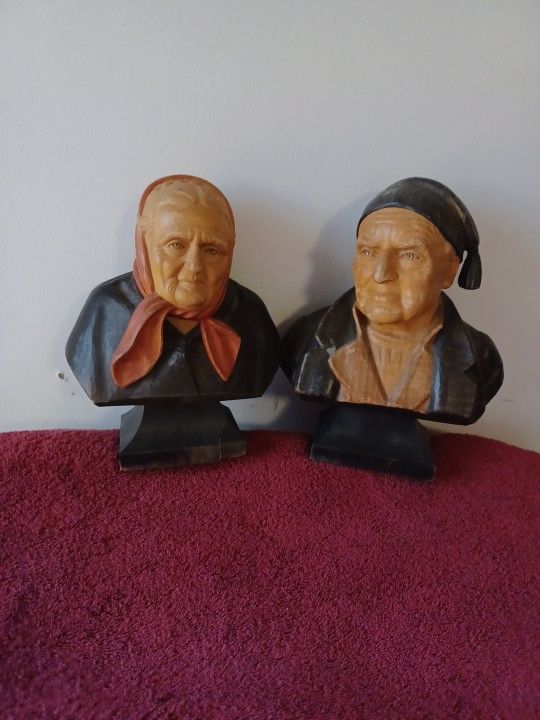 Wood Figure Heads