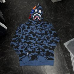 Bape Shark zip