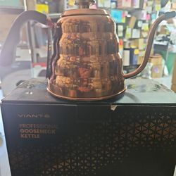 VIANTE GOOSNECK STOVETOP COFFEE KETTLE
