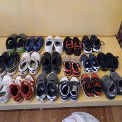 Nike/Puma/Reebok/Skechers Children's Shoe Lot 