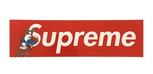 Smurf Supreme Sticker