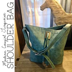 Turquoise Modern Cowgirl  Shoulder Bag