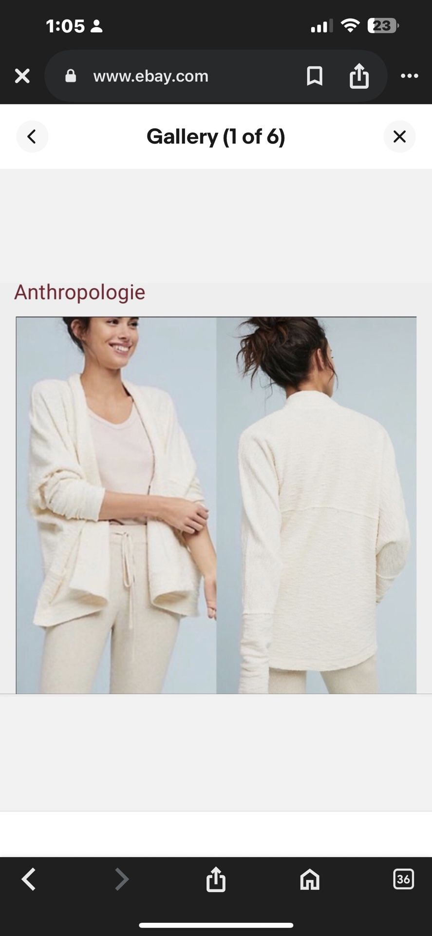Like New- Anthropologie Yvonne Dolman Cardigan Like New Size S