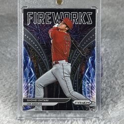 2022 Panini Shohei Ohtani Prism Fireworks