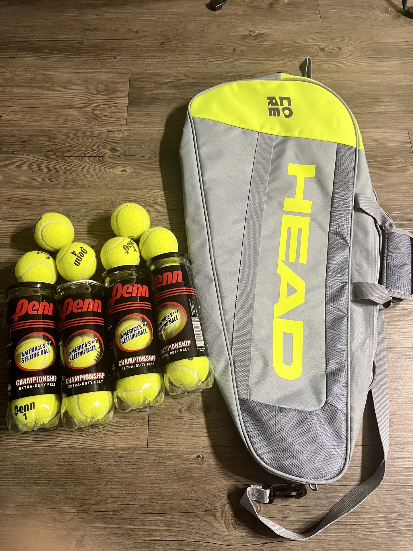 Tennis racquet 1 Bag + 18 Balls (absolutely New) for Sale in Kirkland ...