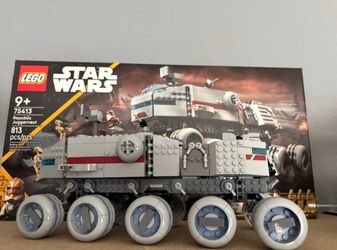 LEGO Star Wars 75413 Republic Juggernaut – Complete w/ Box, Instructions & Minifigures