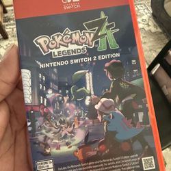 Pokemon Legends ZA Nintendo Switch 2