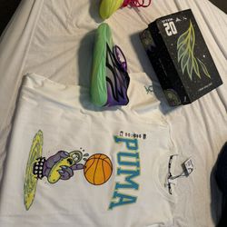 Puma Melo 2.0 Rick & Morty With New Xl Tee