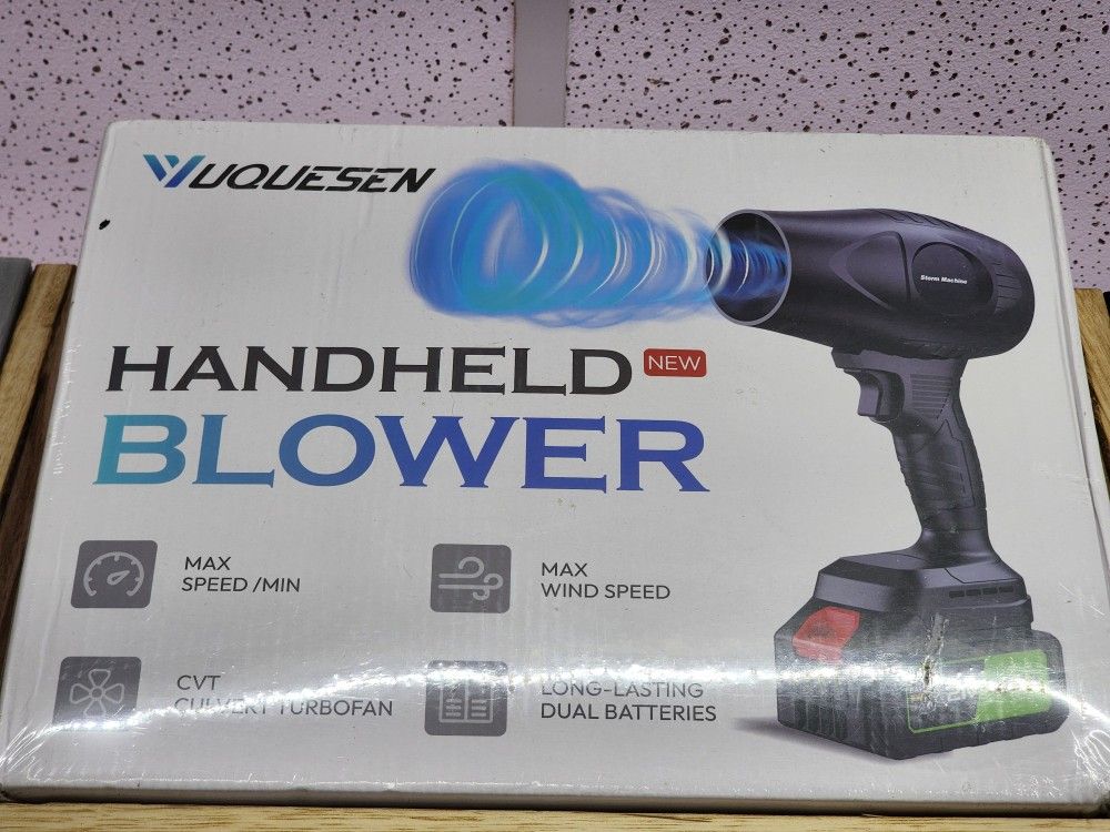 Handheld Cordless Leaf Blower, 