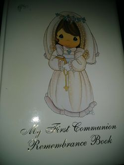 First communion book
