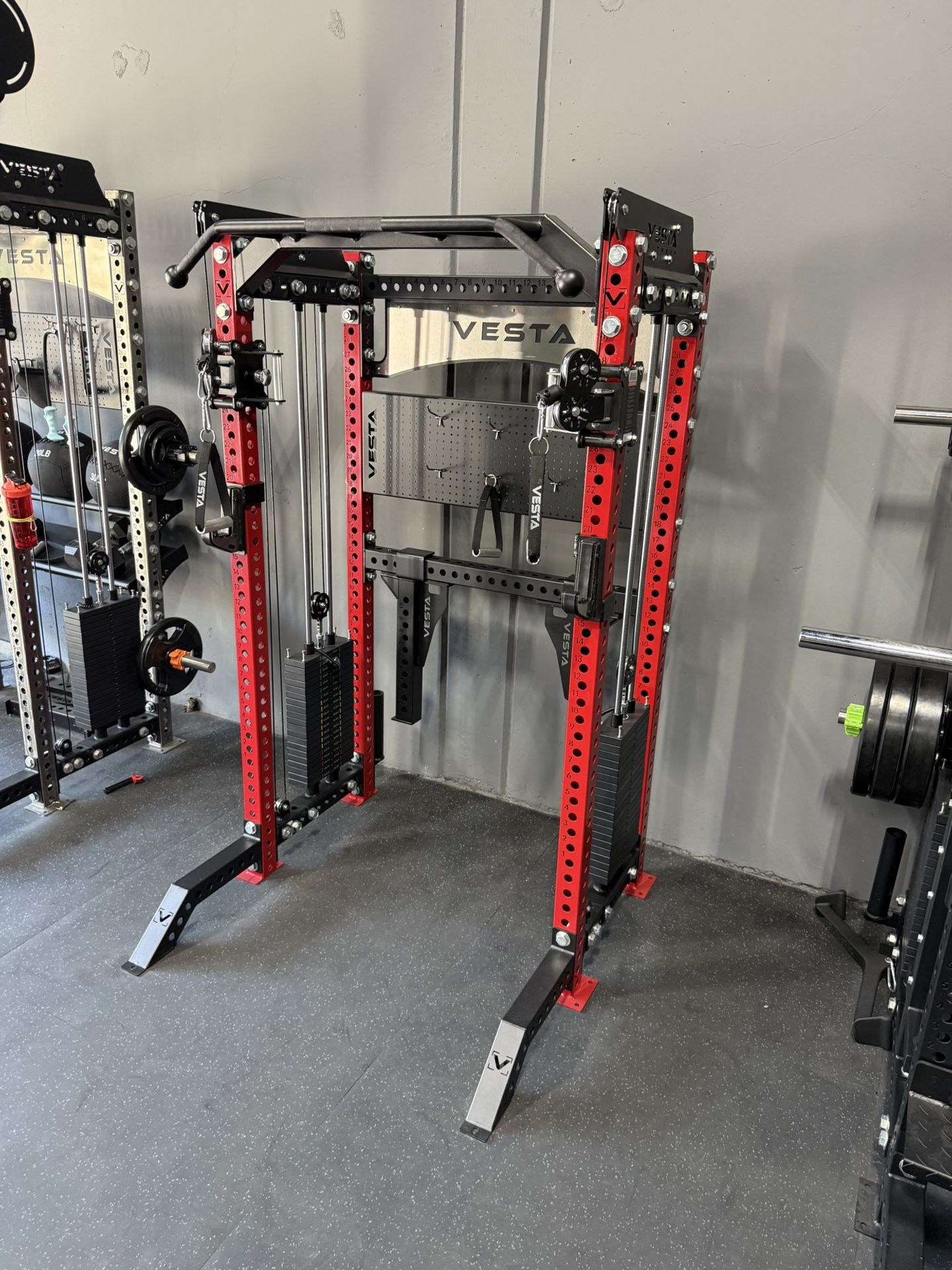 Vesta Fitness PRO SERIES 2-1 Ultimate Half Rack Functional Trainer/Gym Equipment/ Home Gym/ Fitness/ FREE DELIVERY 🚚