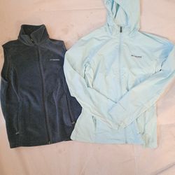 Columbia vest and Jacket