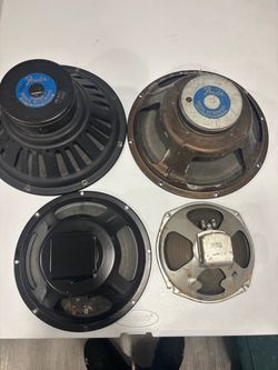 Fender Musical Instruments Guitar Speaker Lot of 4