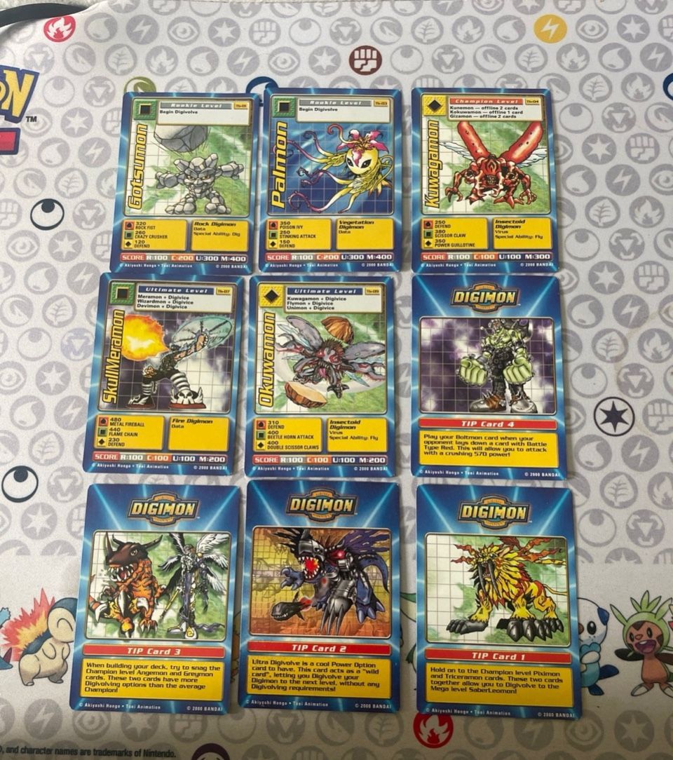 Tacobell Digimon Lot Of 9 - joarbit.com