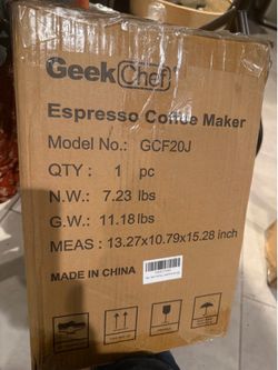 Espresso maker