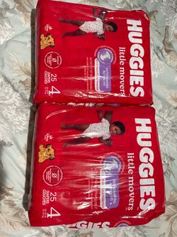 Huggies size 4 diaper unopened 50pcs
