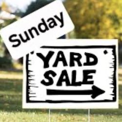 Sunday Yard-Sale 3/29