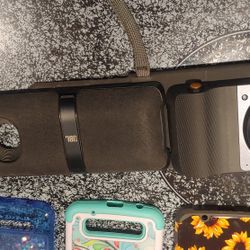 Camera Speaker And Phone Cases To A Moto Z Cell Phone