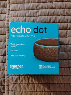 Amazon Alexa Echo Dot 3rd Generation Brand New 