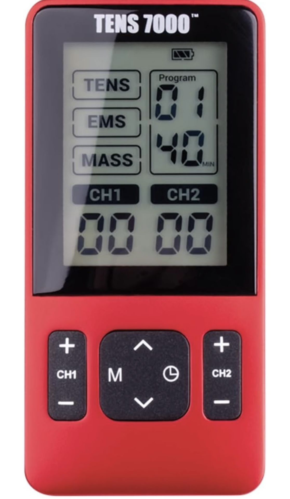 Product Dimensions	‎7 x 3 x 0.25 inches; 1 Pounds Item Weight	‎1 pounds Manufacturer	‎TENS 7000 ASIN	‎B0DWKLNDJ6 Item model number	‎DT7310 Batteries	‎