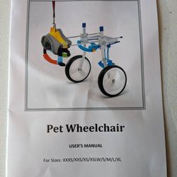 Pet Wheelchair 