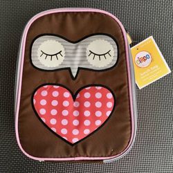 Circo Preschool Owl Figural Insulated Lunch Bag Box Lunchbox NWT